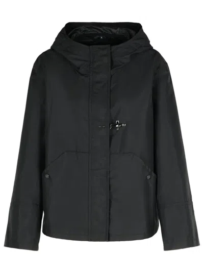 FAY FAY BLACK POLYAMIDE JACKET