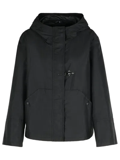 FAY FAY BLACK POLYAMIDE JACKET