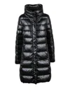 Fay Black Polyamide Quilted Down Jacket In Black