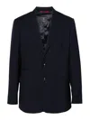 Fay Travel Blazer In Blue
