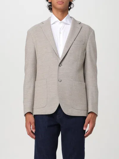 Fay Blazer  Men Color Beige In Neutral