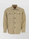 FAY BLEND SHIRT WITH REAR YOKE AND PATCH DETAIL