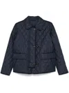 Fay Quilted Jacket 3 Hooks In Blue