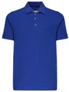 Fay Polo Shirt With Logo In Blue