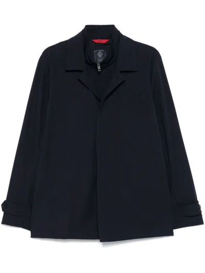FAY BLUE FLARED SHORT JACKET