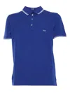 Fay Blue Polo In Blue