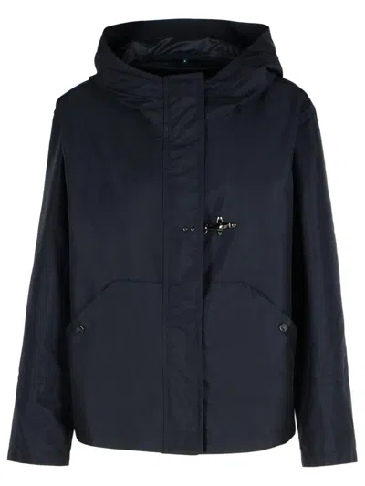 FAY FAY BLUE POLYAMIDE JACKET