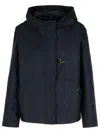Fay Polyamide Jacket With Hood And Pockets