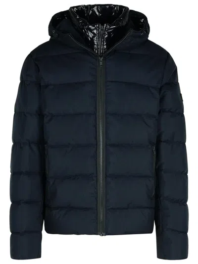 FAY FAY BLUE POLYESTER DOWN JACKET