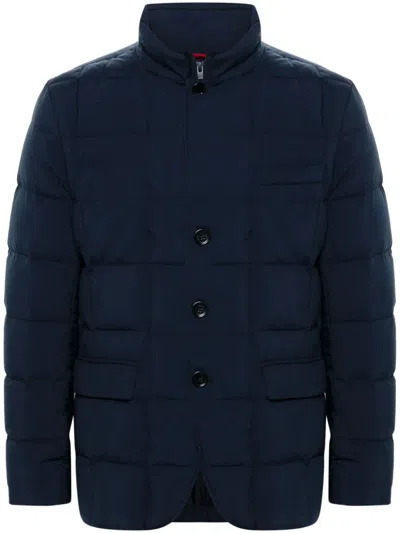 FAY BLUE QUILTED PUFFER JACKET