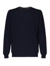 Fay Round Neck Pullover Sweater