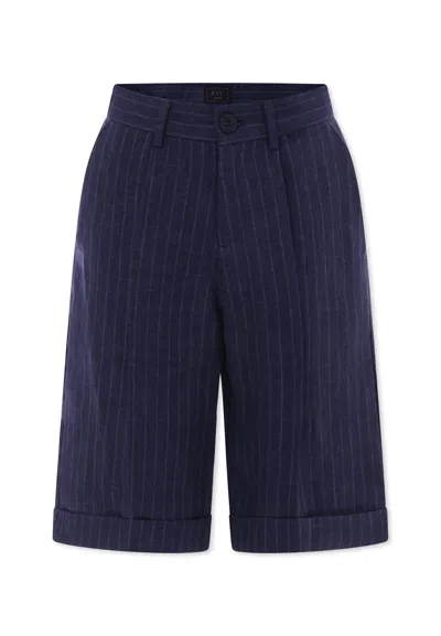 Fay Kids' Blue Shorts For Boy