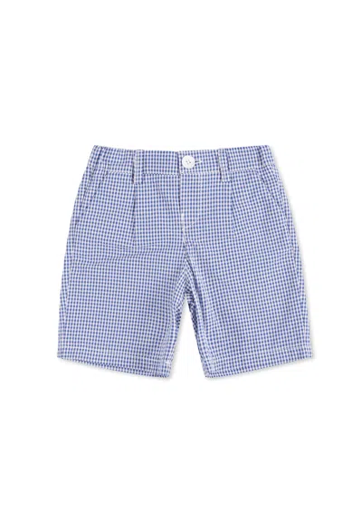 Fay Kids' Blue Shorts For Boy With Logo