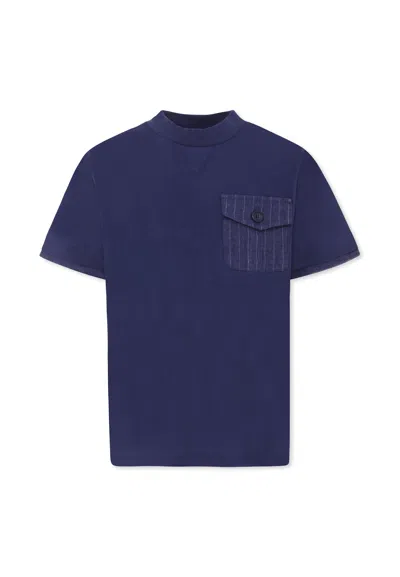 Fay Kids' Blue T-shirt For Boy