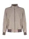 Fay Luxurious Wool Blend Jacket For Men In Grey