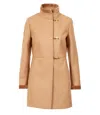 Fay Coats Camel In Neutral