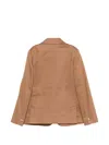 Fay Button Chest-pocket Jacket In Brown