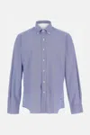 Fay Button Down Shirt In Blue