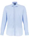 Fay Button-down Shirt In Blue