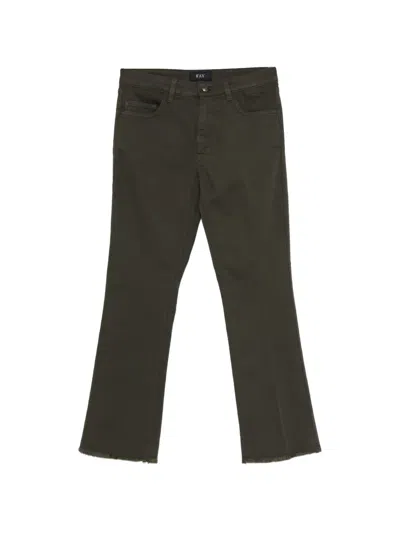 Fay Button-fastening Jeans In Black