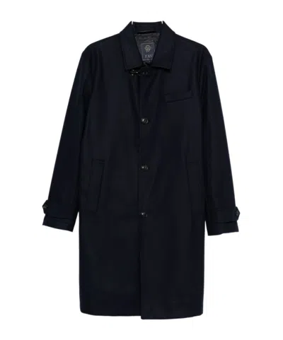 FAY FAY THREE-BUTTON WOOL COAT