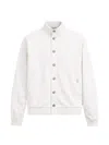 Fay Button Pocket Jacket In White
