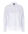 Fay Button-up Shirt In White