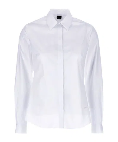 FAY FAY SLIM STRETCH POPLIN SHIRT