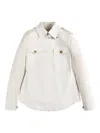 Fay White Collared Jacket In White