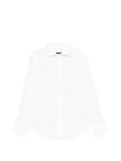 Fay Kids' Buttoned Shirt In White