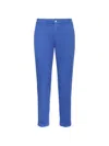 Fay Buttoned Trousers In Blue