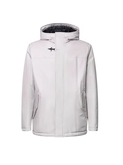 Fay Nylon Caban In White