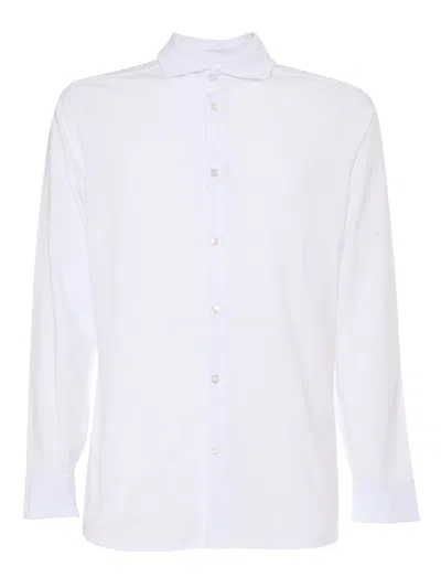 Fay Camicia  Jersey Tinto Frosted In Pink