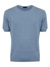 Fay Linen And Cotton T-shirt