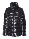 Fay Cape In Black Lightweight Nylon In Black