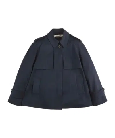 FAY FAY CAPE-STYLE SHORT JACKET