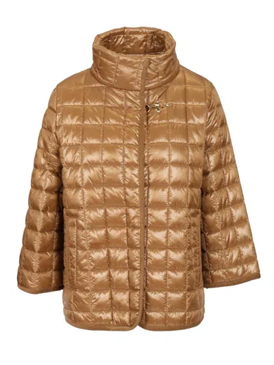 Fay Cappa Trapunta Sdw+gancio Coats Brown