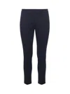 Fay Capri Slim-fit. Cotone Stretch Armaturato. Tasca America. F.do 18 Trousers In Blue