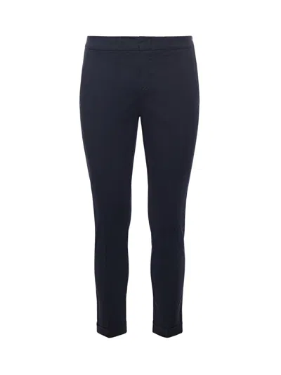 FAY CAPRI PANTS IN COTTON GABARDINE