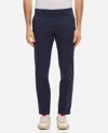 Fay Capri Pants In Cotton Gabardine In Blue