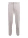 Fay Capri Trousers In Avorio
