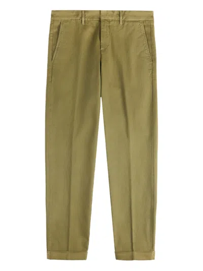 Fay Capri Trousers In Green
