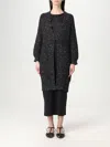 Fay Cotton Cardigan With Sequins In Black