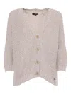 Fay Cardigan In White