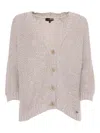 Fay Cardigan In White