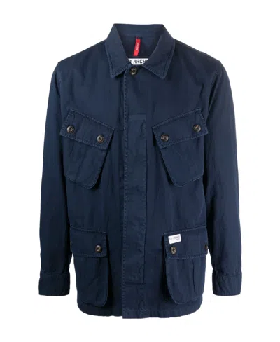 FAY FAY LONG-SLEEVED CARGO JACKET