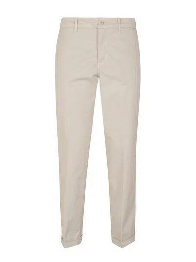 Fay Casual Trousers In Light Beige