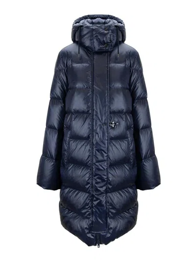 Fay Women's Down Jacket In Blue