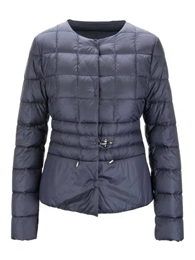 Fay Women's Down Jacket In Blue