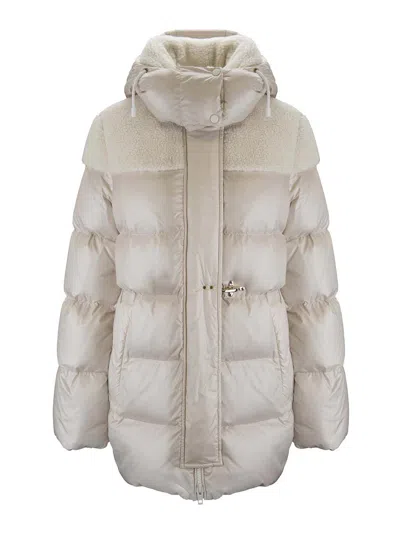 Fay Women's Down Jacket In White